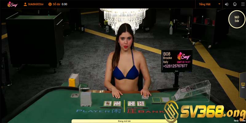 Các trò chơi được cung cấp tại casino SV368 vô cùng đa dạng