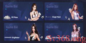 Ưu điểm khi tham gia game bài tại nhà cái sv368