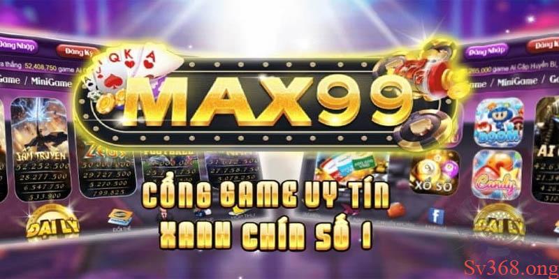 Max99 có hệ thống game bài, Slot độc quyền mới mẻ