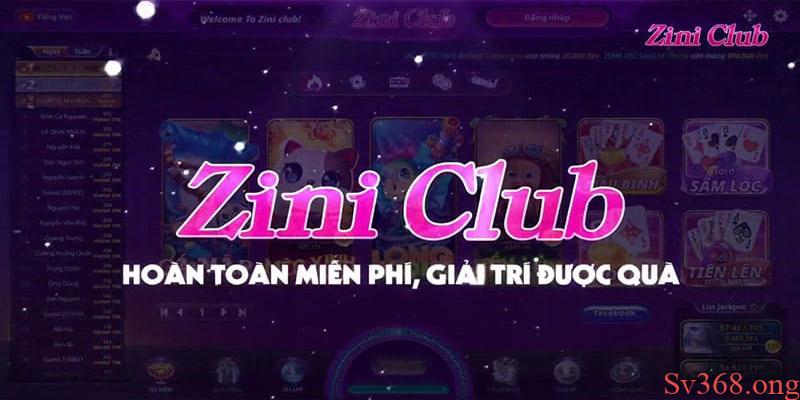 Tổng quan về cổng game Ziniclub