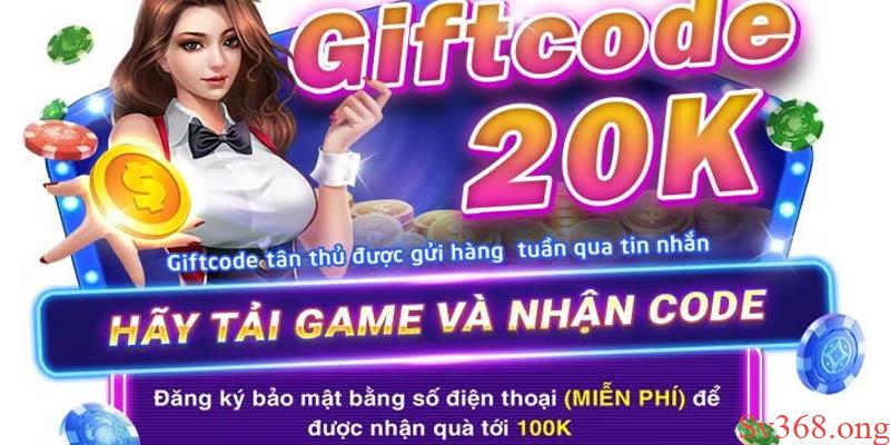 Nhận giftcode từ fanpage Rikvip