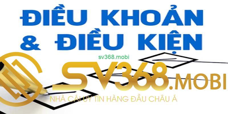 Giới thiệu qua về điều khoản điều kiện tại sân chơi sv368