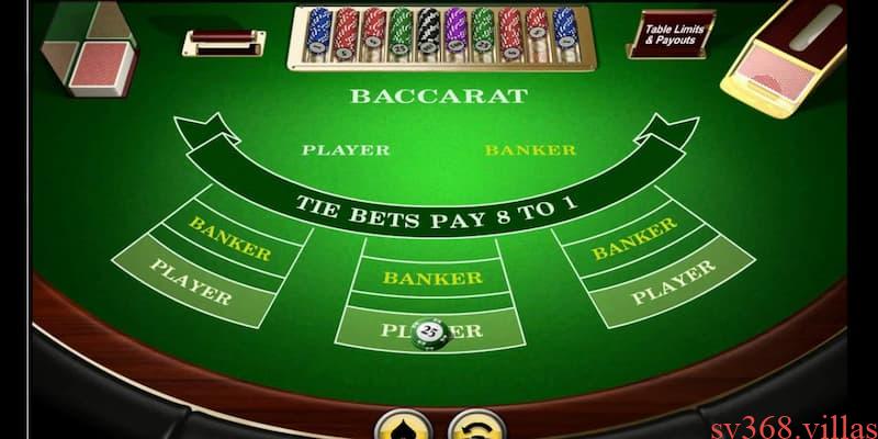 Cách chơi bacccarat đơn giản