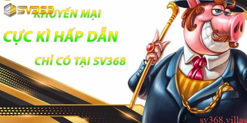 Chính sách khuyến mãi hấp dẫn tại Sv368